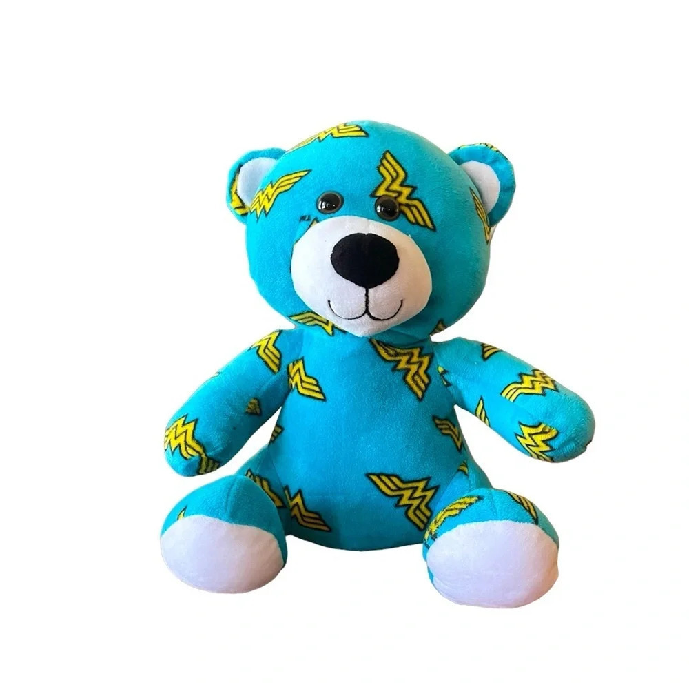 Wonder Woman 13” plush bear Six Flags merchandise D.C. Comics